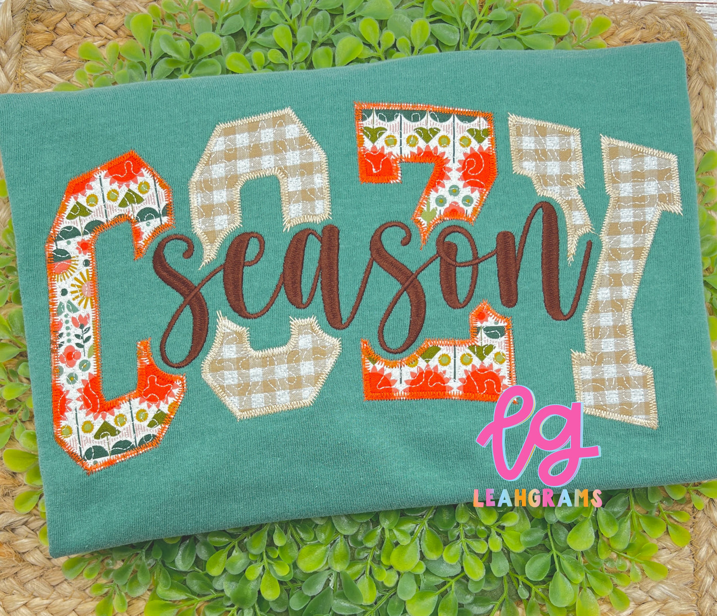Fall Cozy Season Appliqué Shirt