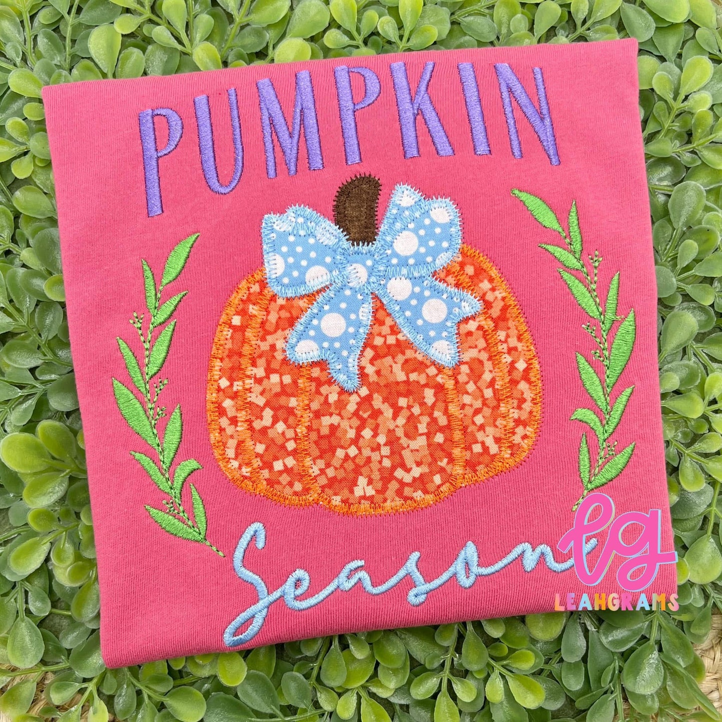 Pretty Pumpkin Season Applique Shirt
