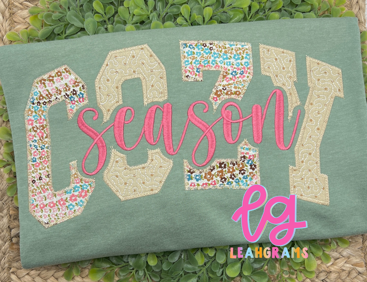 Fall Cozy Season Appliqué Shirt