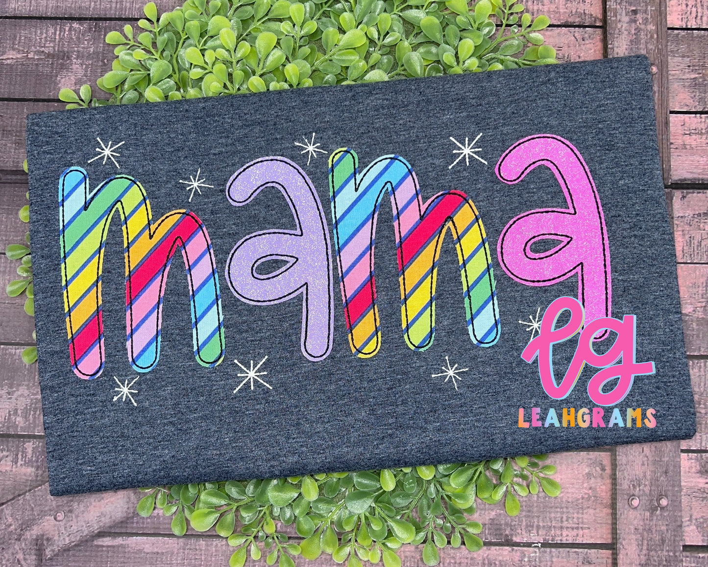 *Special Name* Applique Shirt - Adult