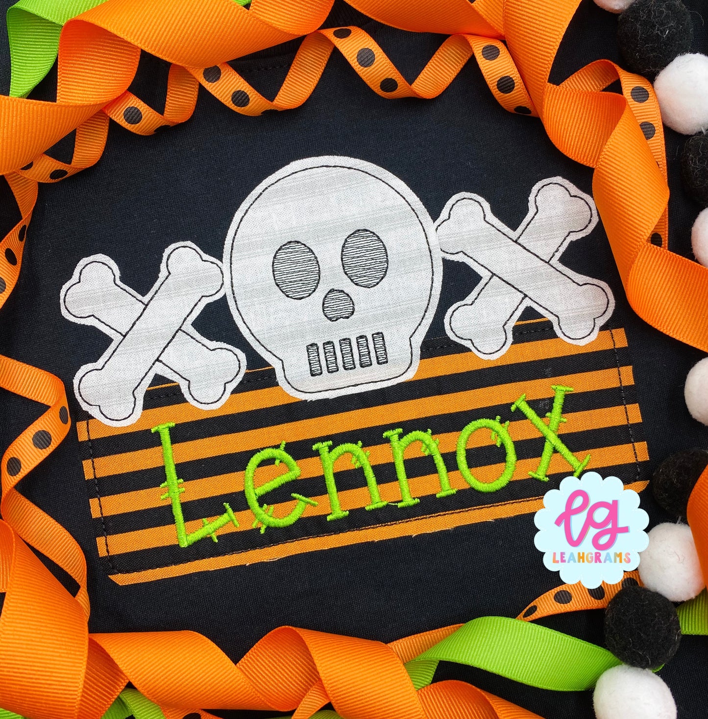 Skull and Crossbones Name Shirt