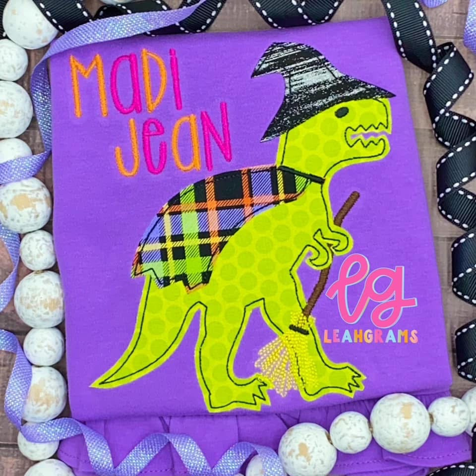 Witchy T-Rex Name Shirt