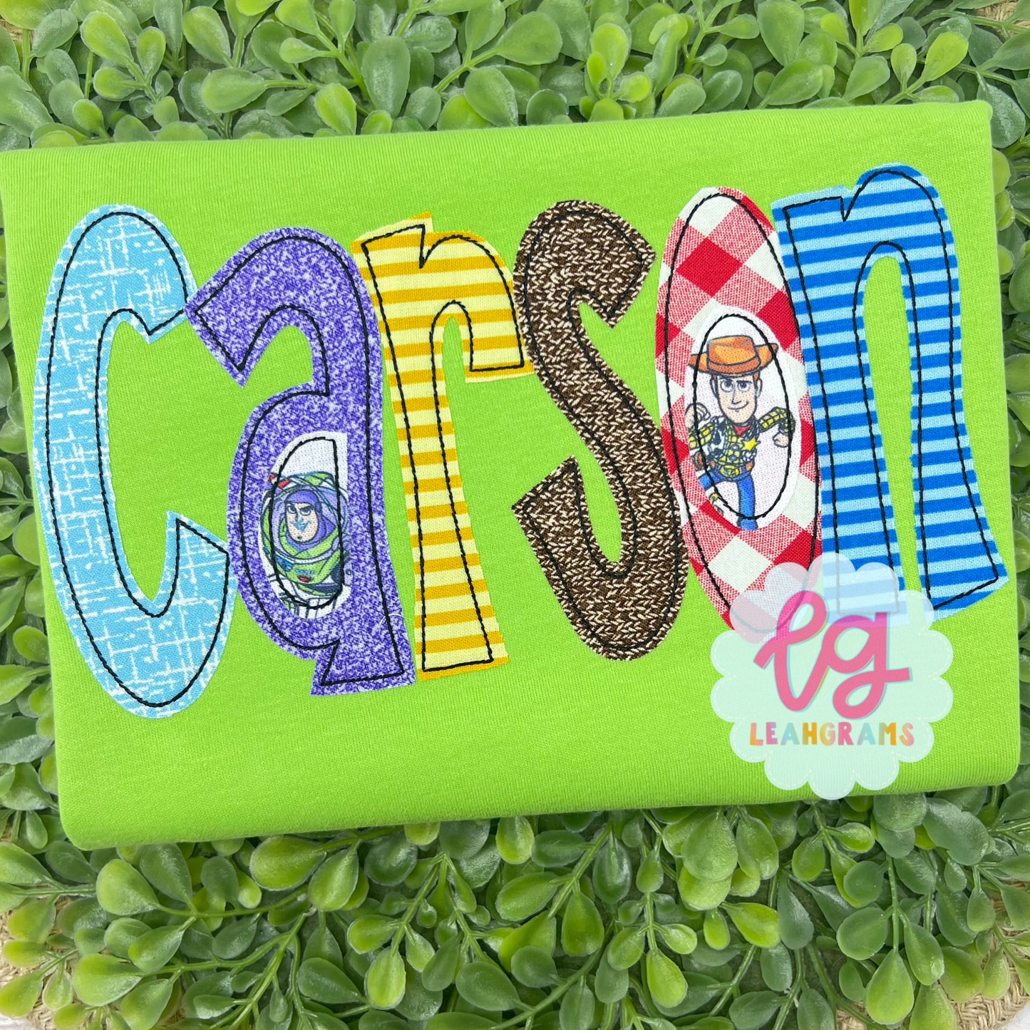 Inspired Applique Shirt- *Custom Name* Toy Story Font
