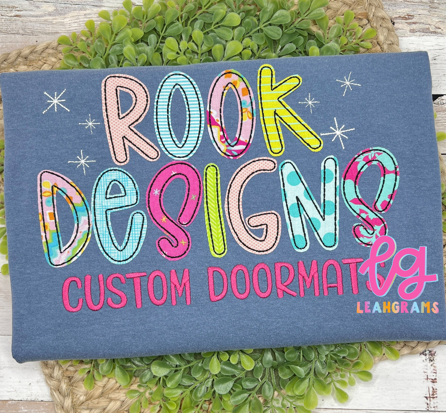 Custom Small Business Applique Shirt - Adult