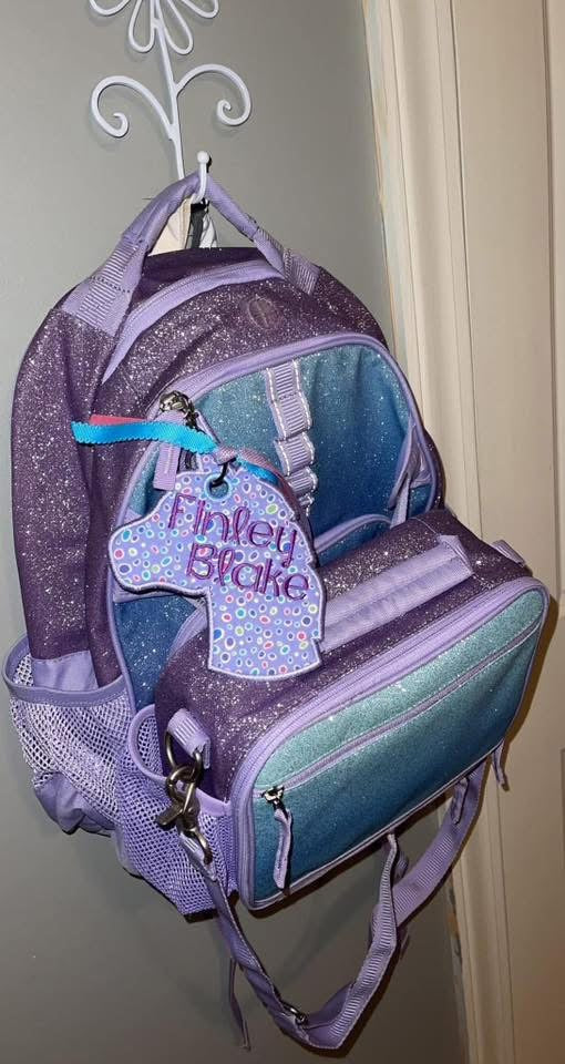 Unicorn Bag Tag