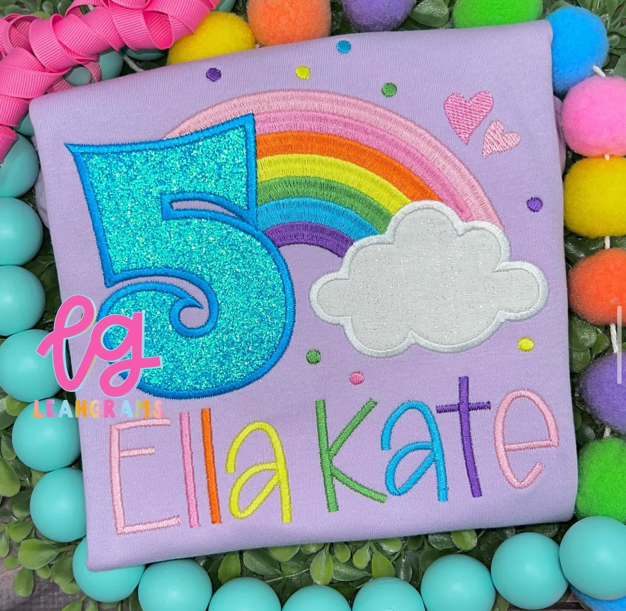 End-of-the-Rainbow Birthday Shirt