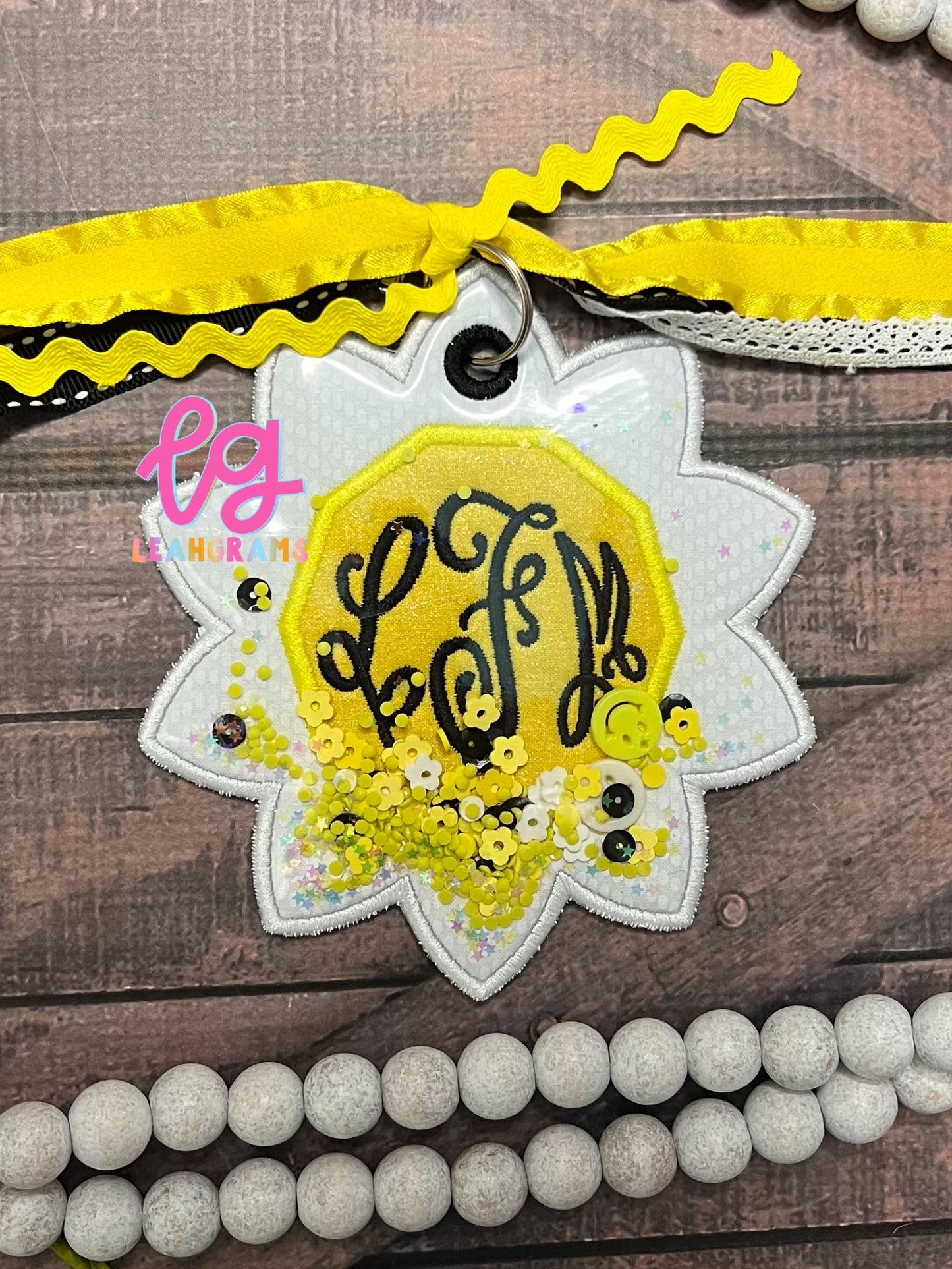 Confetti Bag Tag