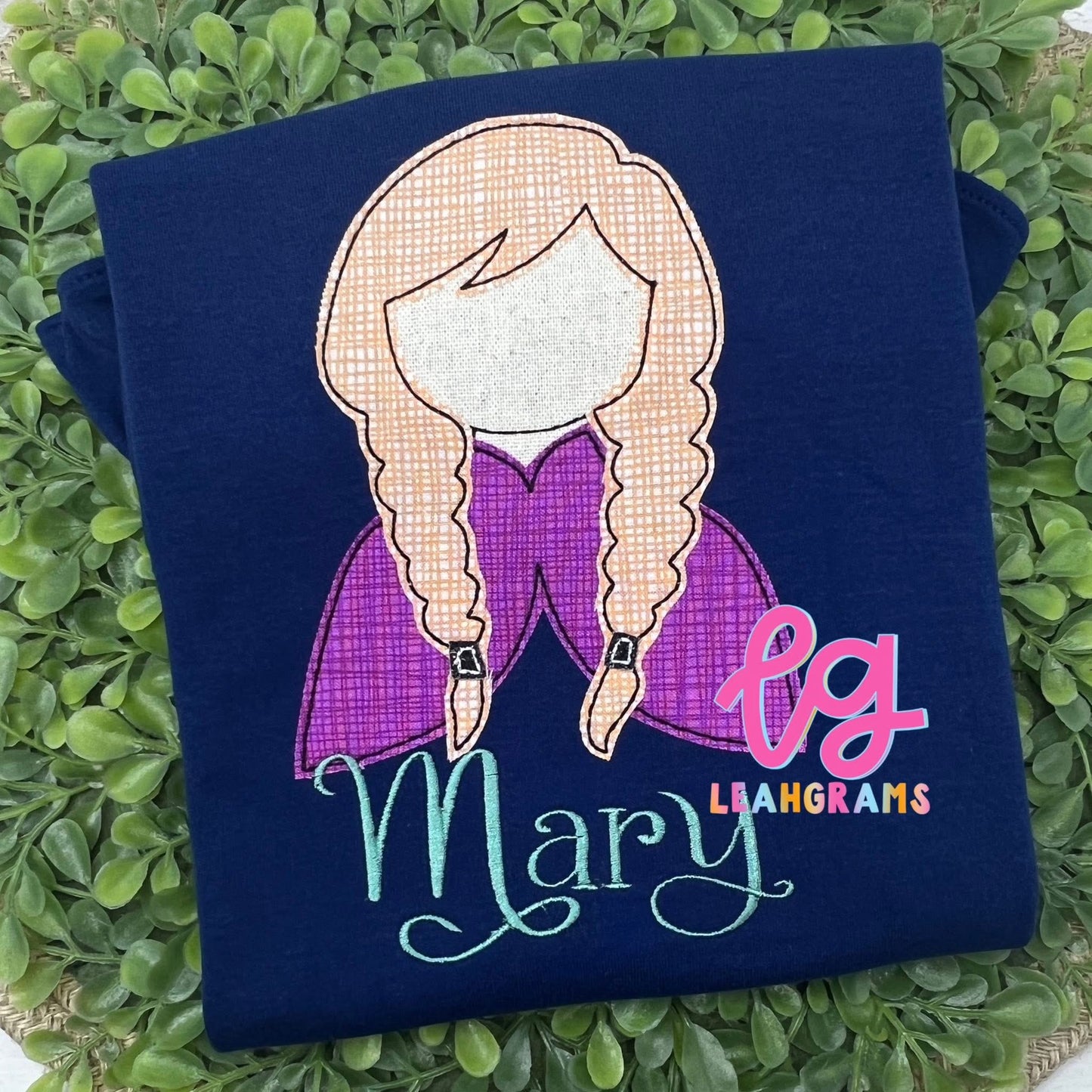 Inspired Applique Shirt- Frozen Anna