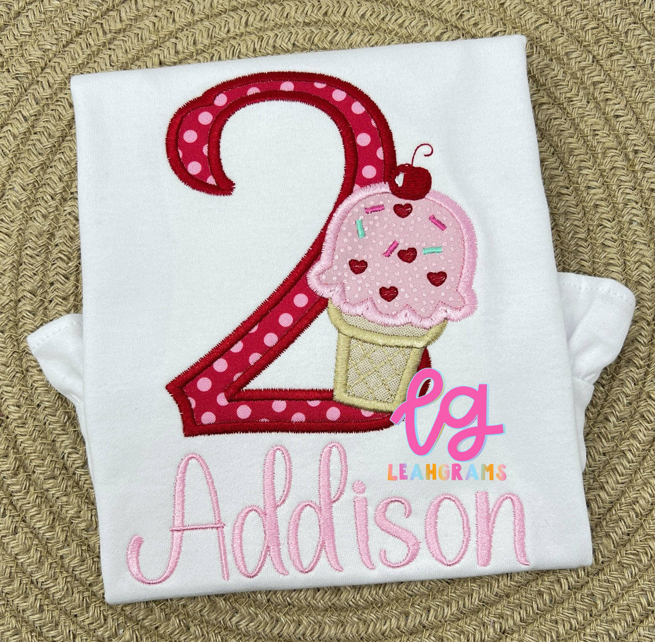 Ice Cream Birthday Shirt