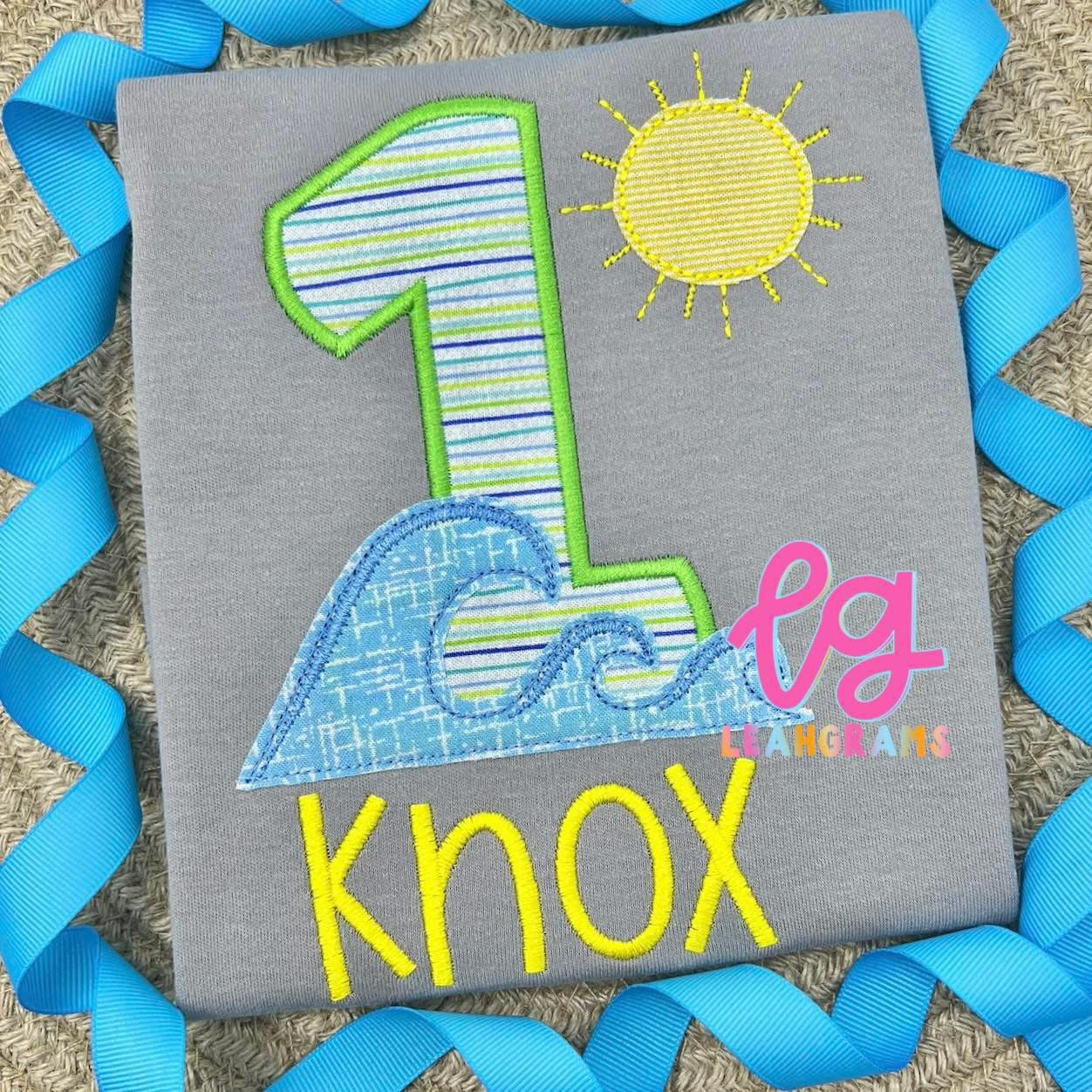 Beach Themed Birthday Shirt