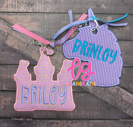 Castle Bag Tag