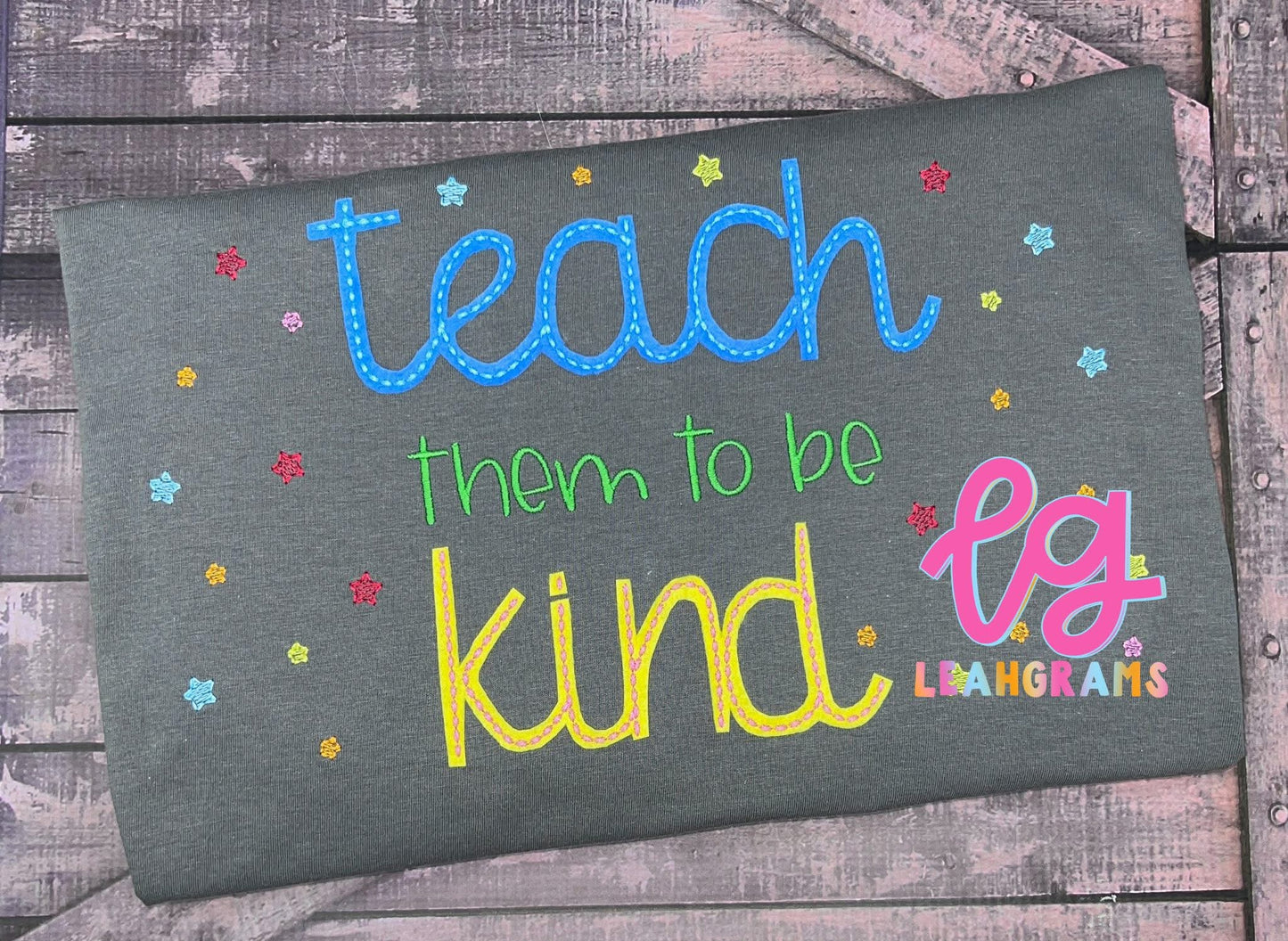 Teach Them to be Kind Thread Shirt