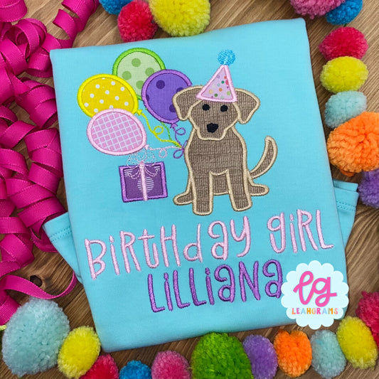 Puppy Party Birthday Shirt