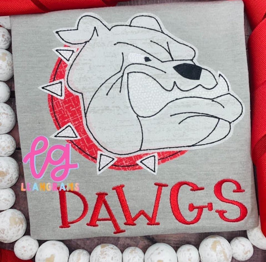 Bulldog Mascot Team Shirt