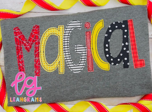 MAGICAL Applique Shirt - Adult