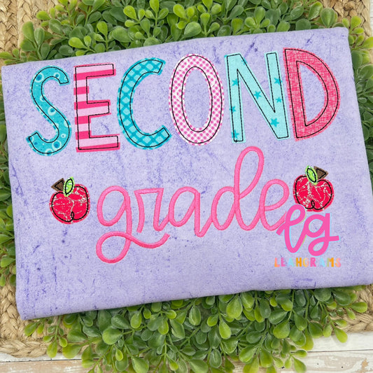 *Custom Grade* Apple Clipart Appliqué Shirt