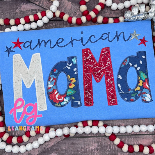 American *Special Name* Applique Shirt - Adult