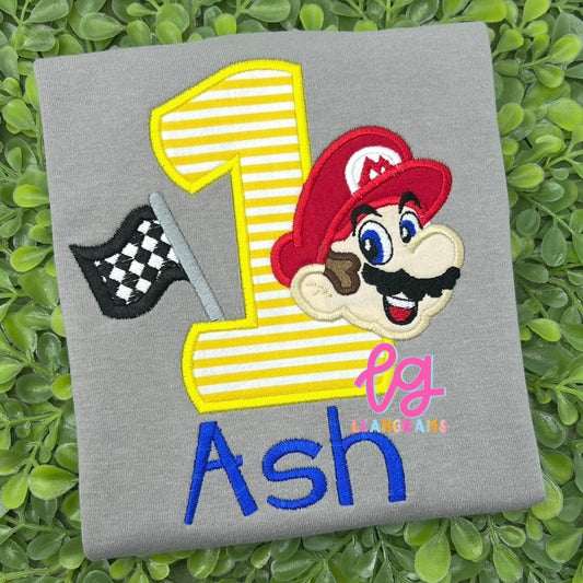 Mario Kart Birthday Shirt