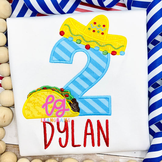 All About Taco Birthday Shirt