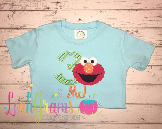 Elmo Birthday Shirt