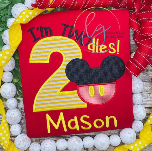 Disney-Inspired Name Birthday Shirt