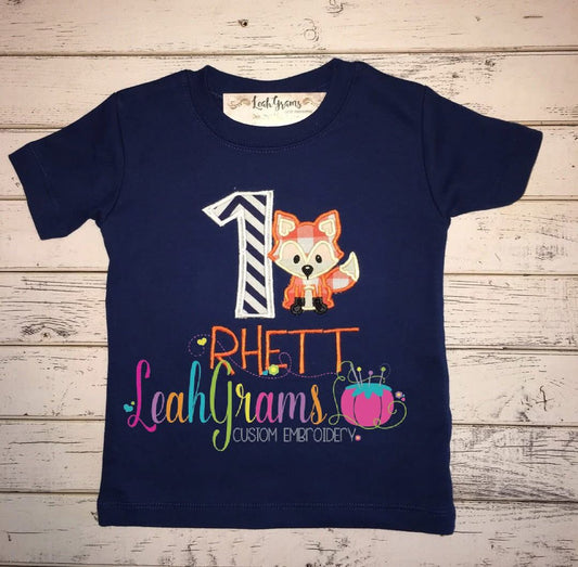 Fox Birthday Shirt
