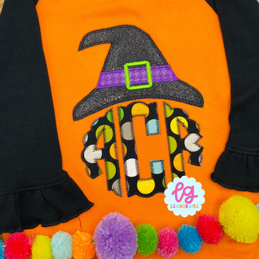 Witch Hat Monogram Shirt