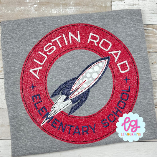 AUSTIN ROAD Applique Shirt - Adult