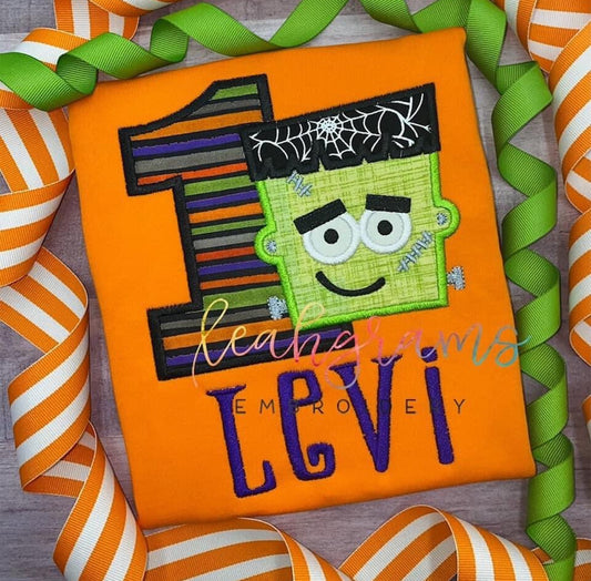 Frankenstein Birthday Shirt