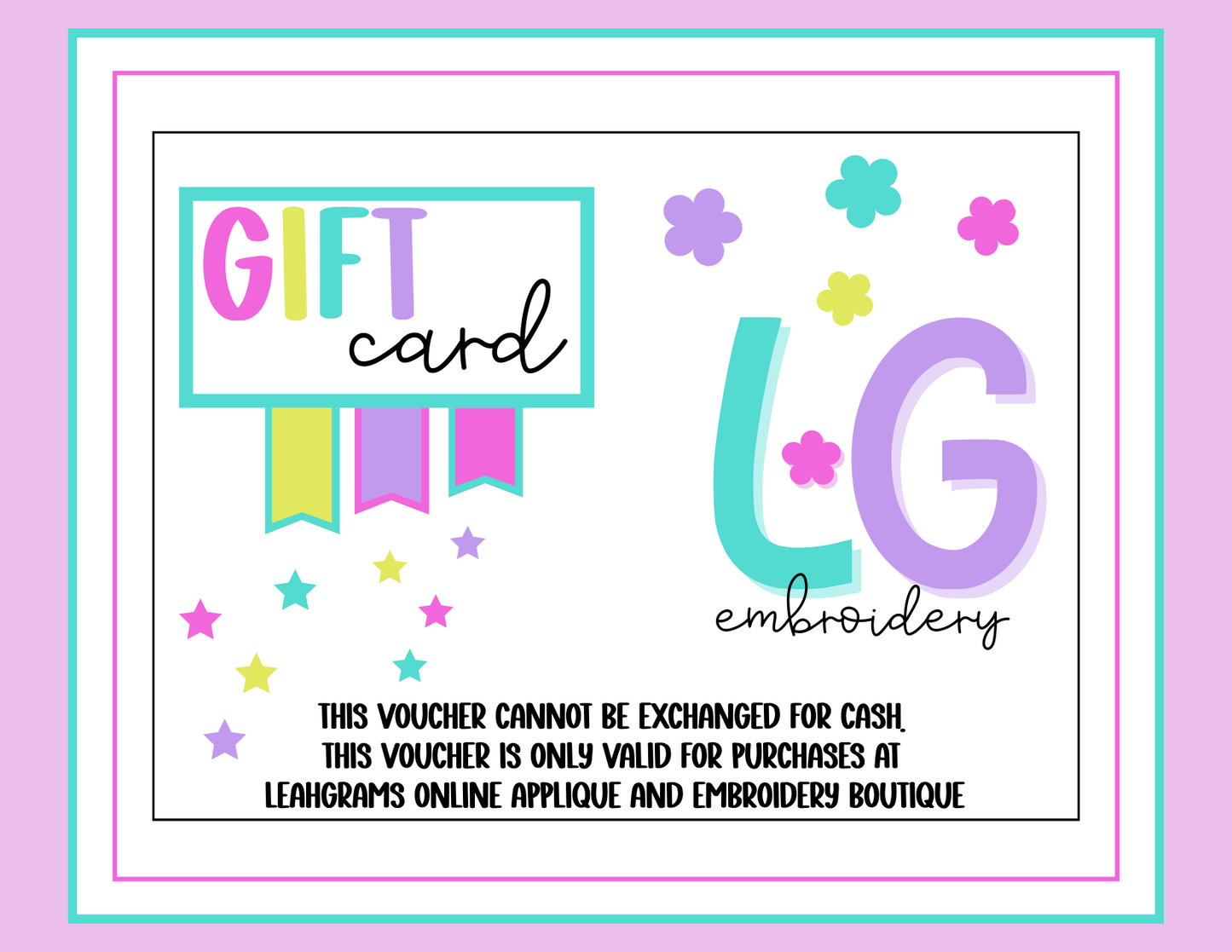 LeahGrams Gift Card