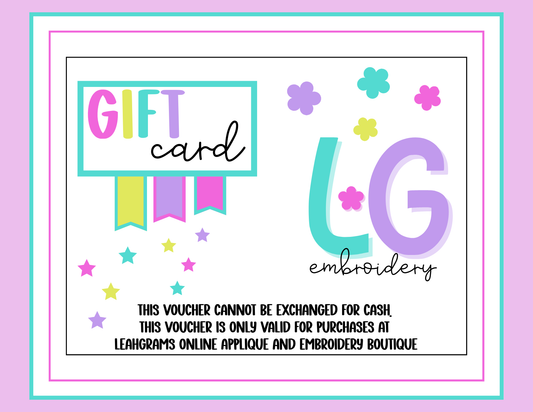 LeahGrams Gift Card